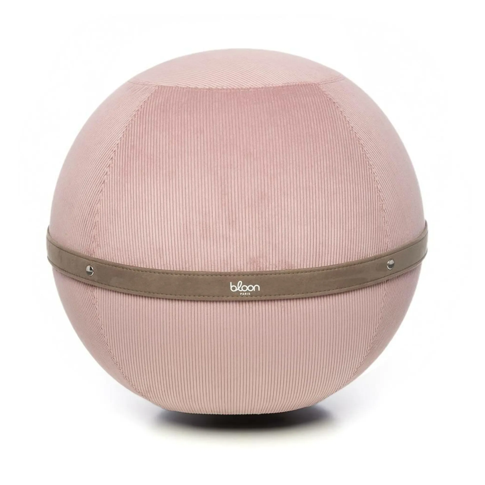 BLOON PARIS Siège ballon dynamique velours côtelé - Rose - Taille XL