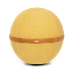 BLOON PARIS Siège ballon dynamique tissu chiné - Jaune - Taille XL