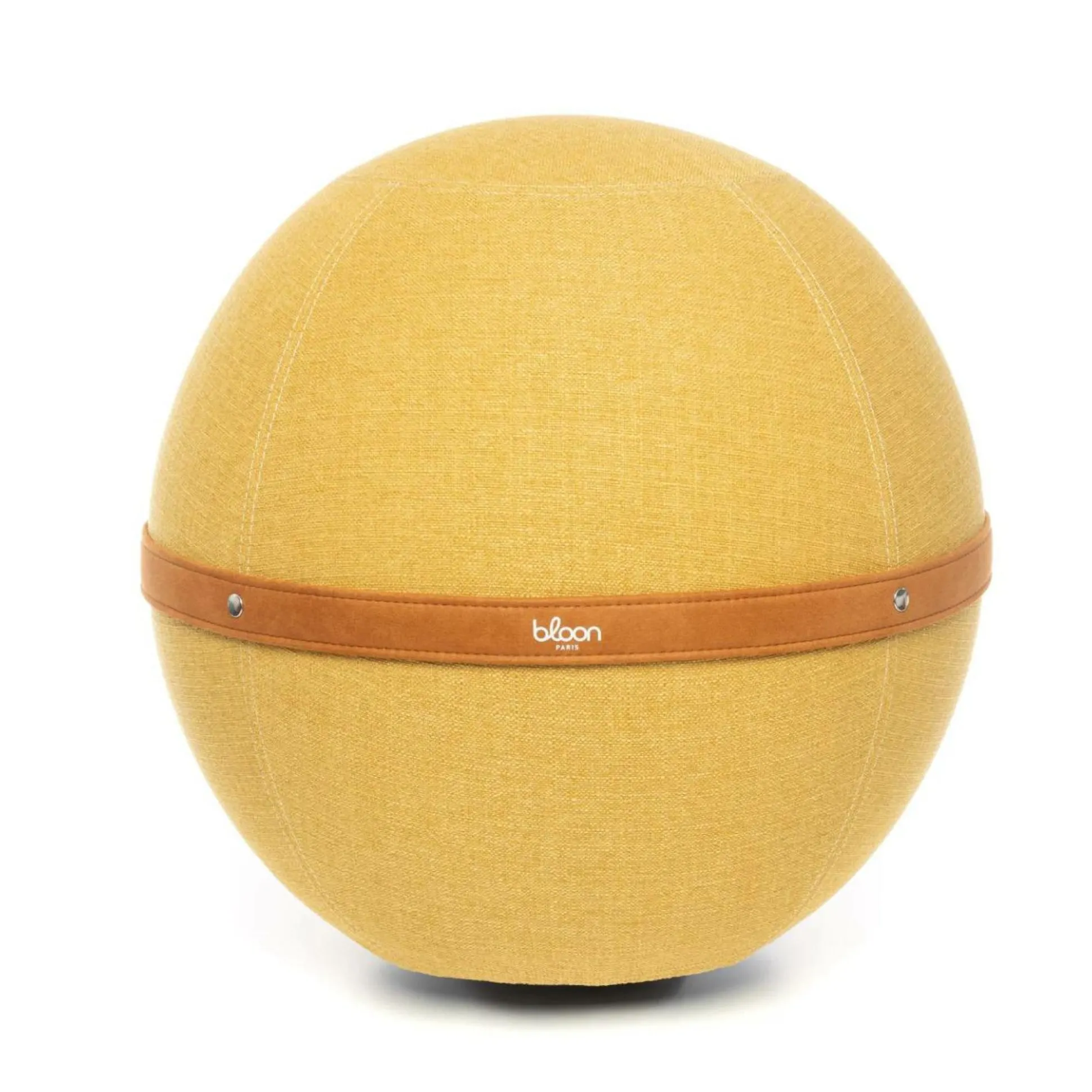 BLOON PARIS Siège ballon dynamique tissu chiné - Jaune - Taille XL
