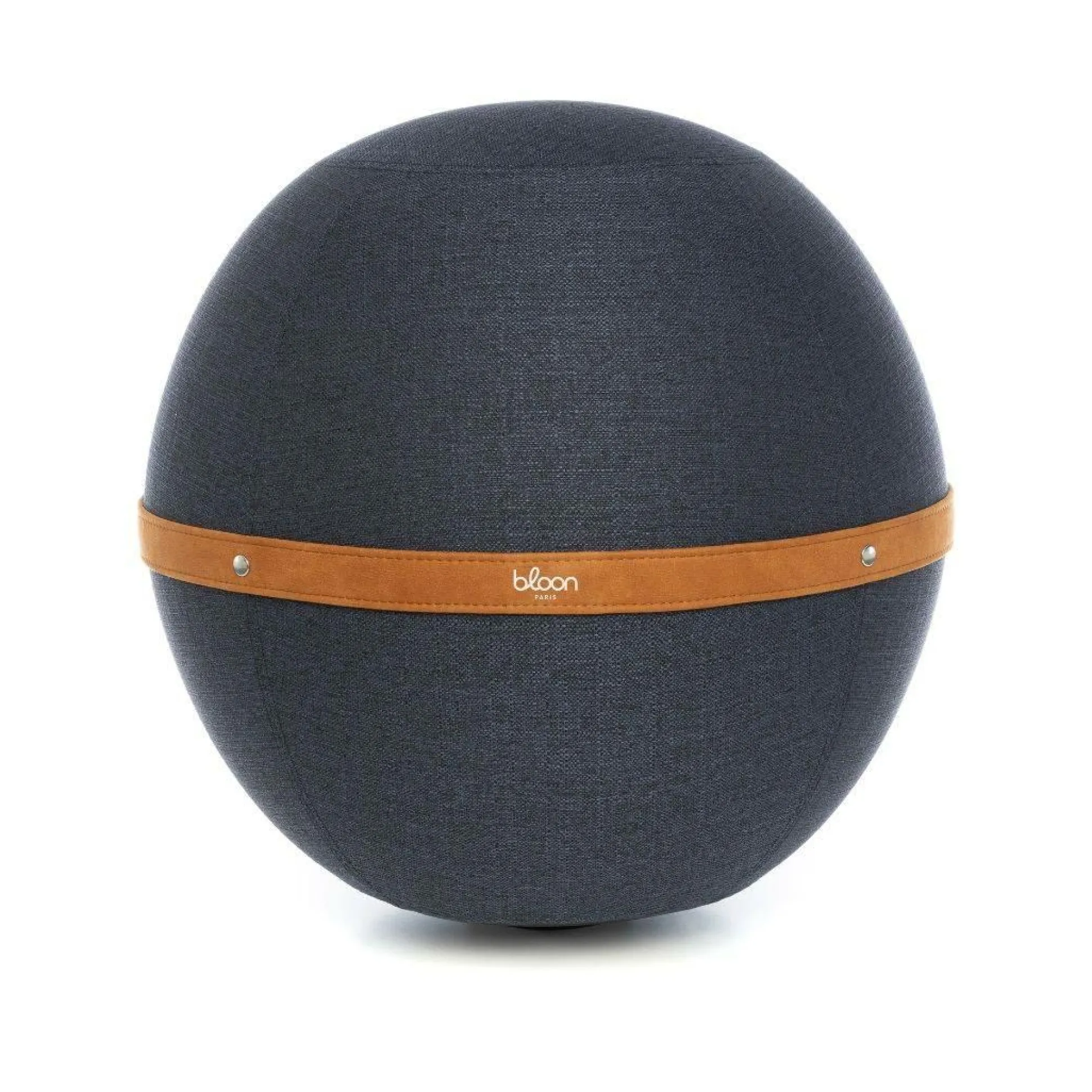 BLOON PARIS Siège ballon dynamique tissu chiné - Bleu Océan - Taille XL