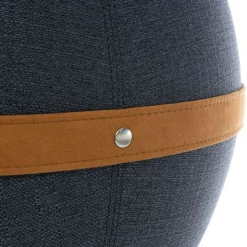 BLOON PARIS Siège ballon dynamique tissu chiné - Bleu Océan - Taille XL