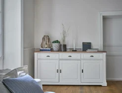 Buffet 3 portes 3 tiroirs Apolline