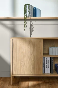 Buffet 3 portes décor bois Simon