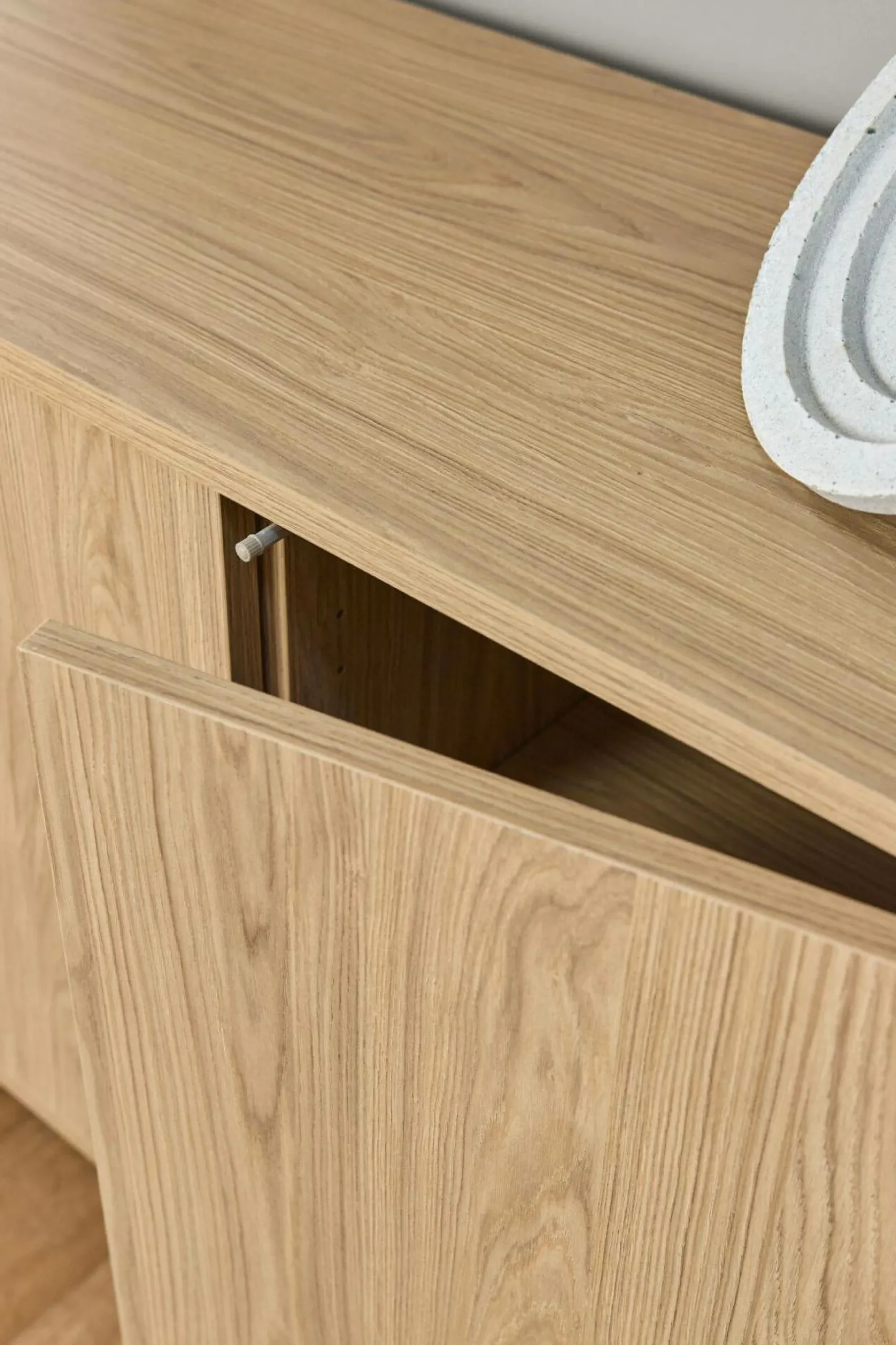 Buffet 3 portes décor bois Simon