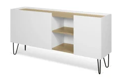 Buffet 3 portes Nina - Blanc