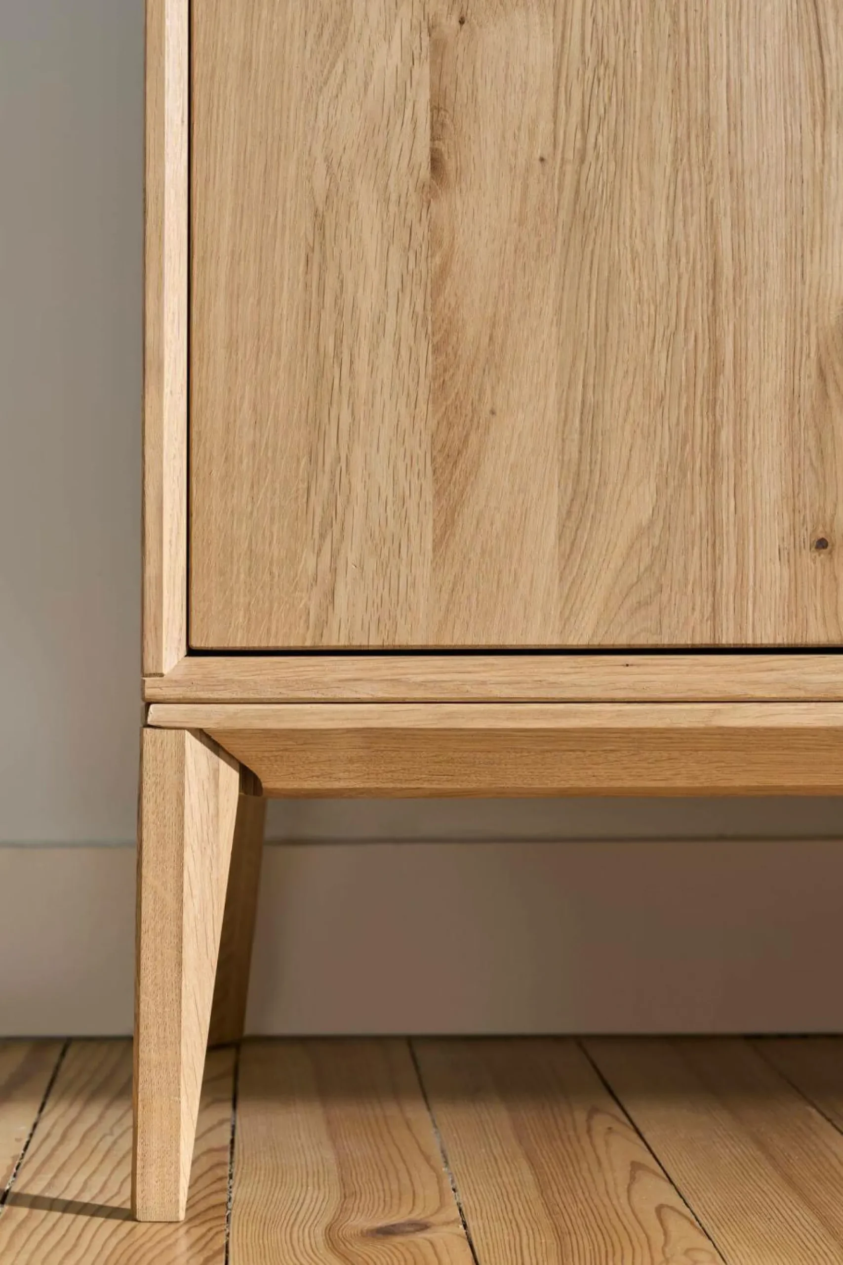 Buffet chêne massif 4 portes 3 tiroirs Charles