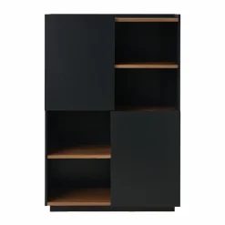Buffet haut Nina - Noyer/Noir