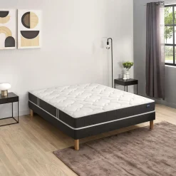 BULTEX Ensemble matelas et sommier Essential - 140 x 200 cm