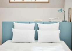 BULTEX Lot de 2 oreillers moelleux - 40 x 60 cm