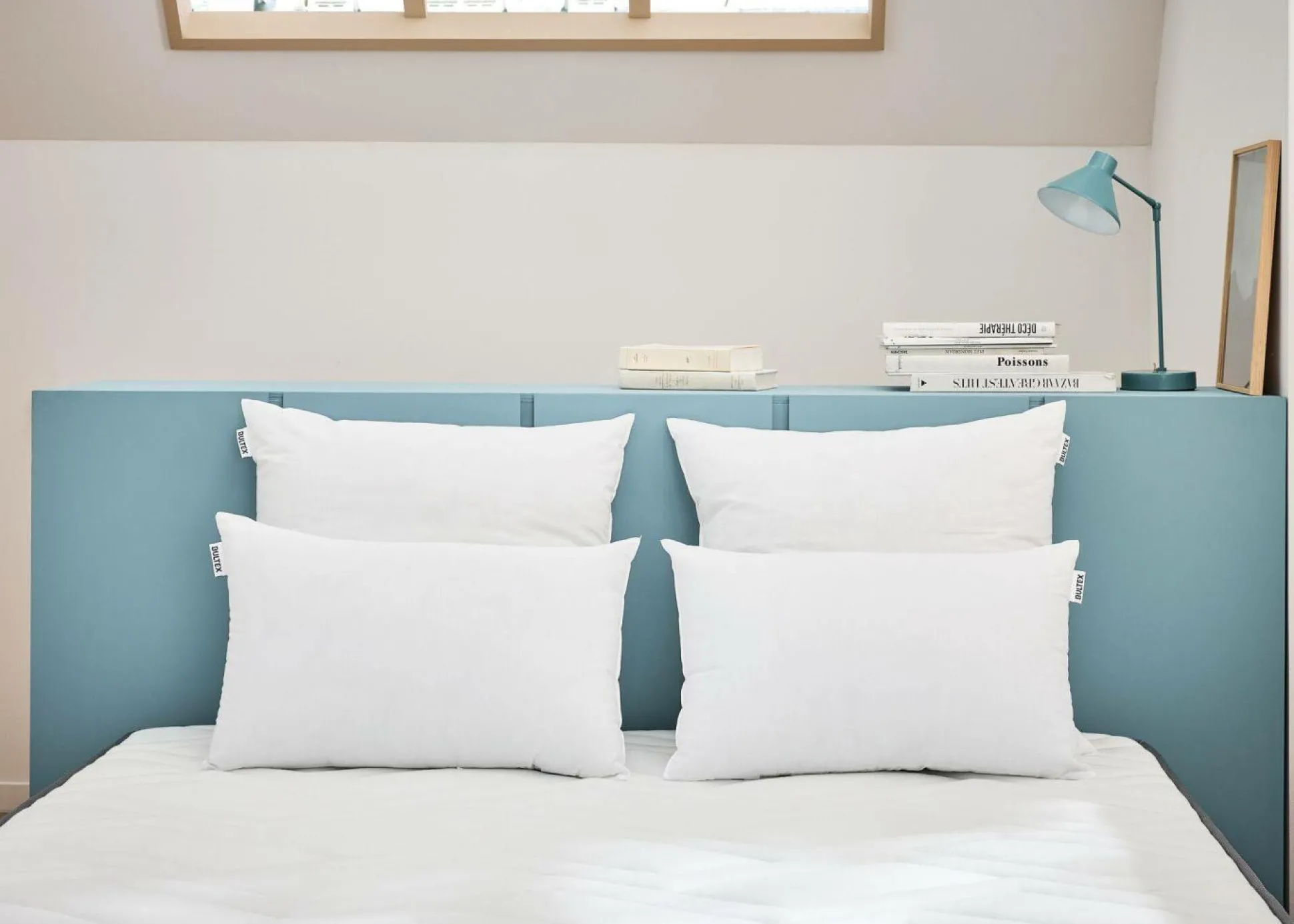 BULTEX Lot de 2 oreillers moelleux - 40 x 60 cm