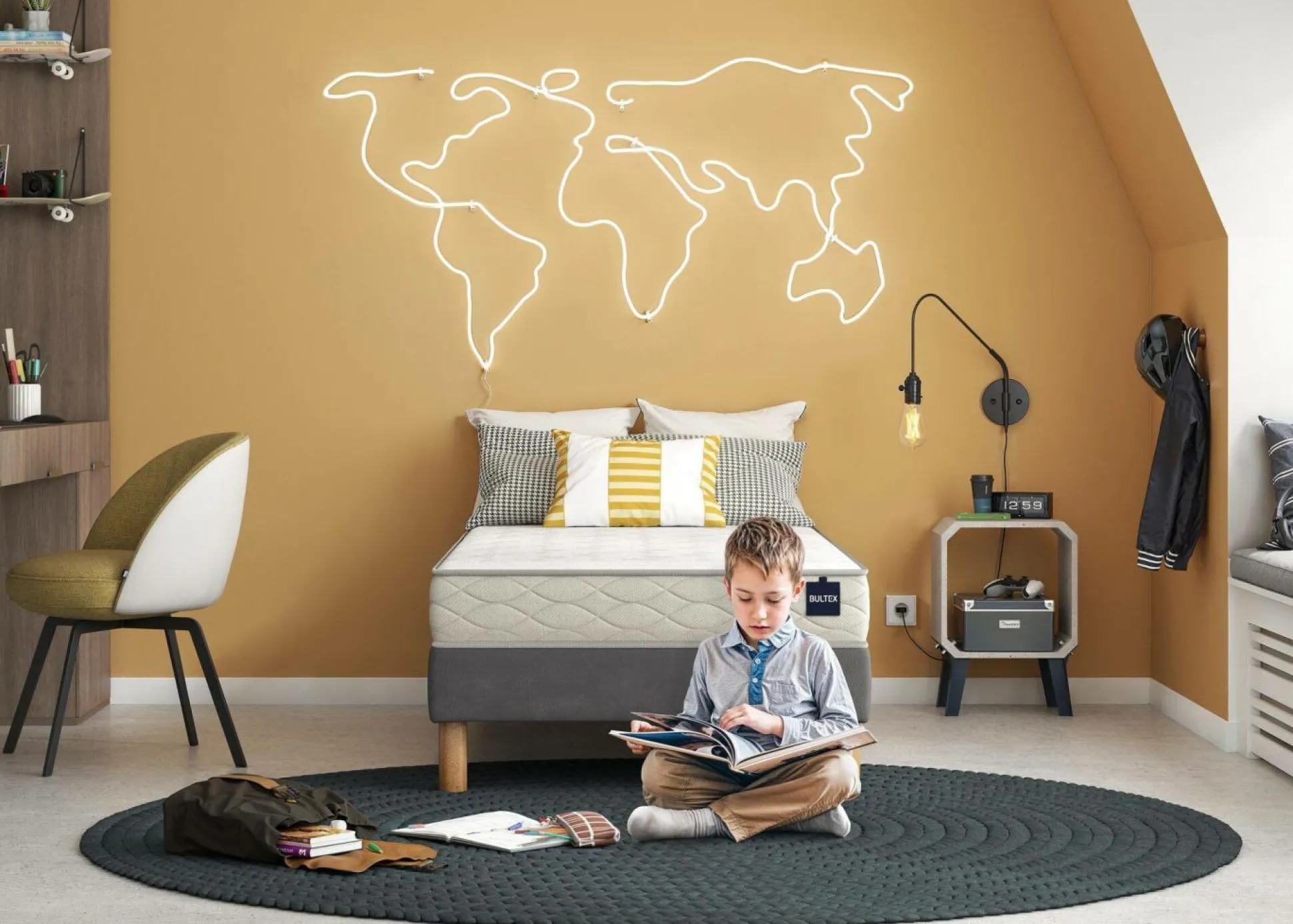 BULTEX Matelas mousse 15 cm Fair 2 - 80 x 190 cm