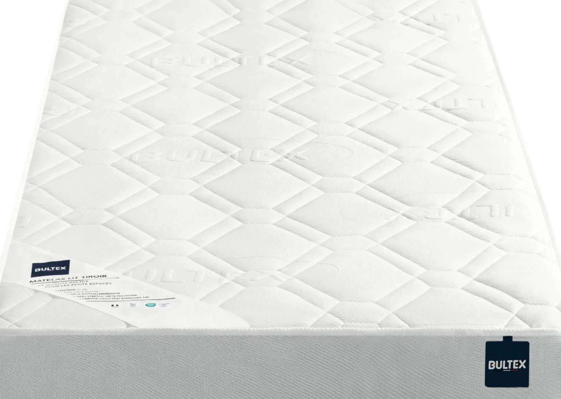 BULTEX Matelas mousse 11 cm pour lit gigogne - 80 x 190 cm