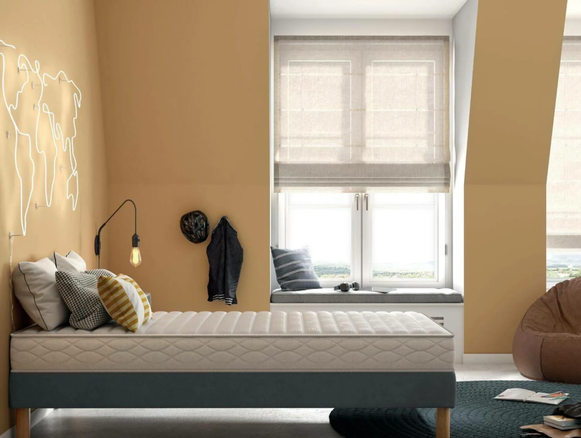 BULTEX Matelas mousse 15 cm Fair 2 - 90 x 190 cm