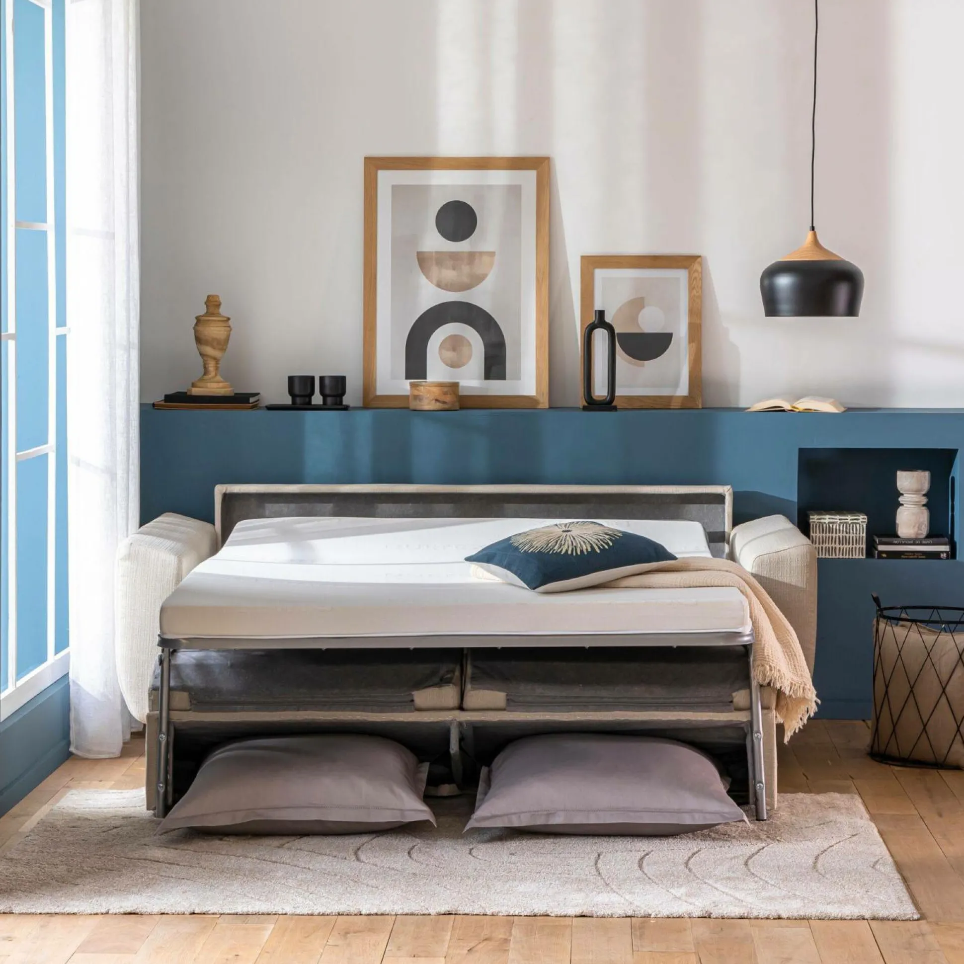 BULTEX Matelas mousse 7 cm pour canapé lit - 115 x 185 cm