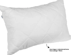 BULTEX Oreiller Confort 2 en 1