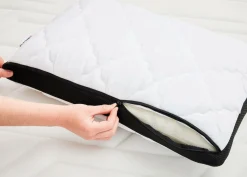 BULTEX Oreiller ferme en mousse à mémoire de forme Spécial Cervicales - 60 x 60 cm