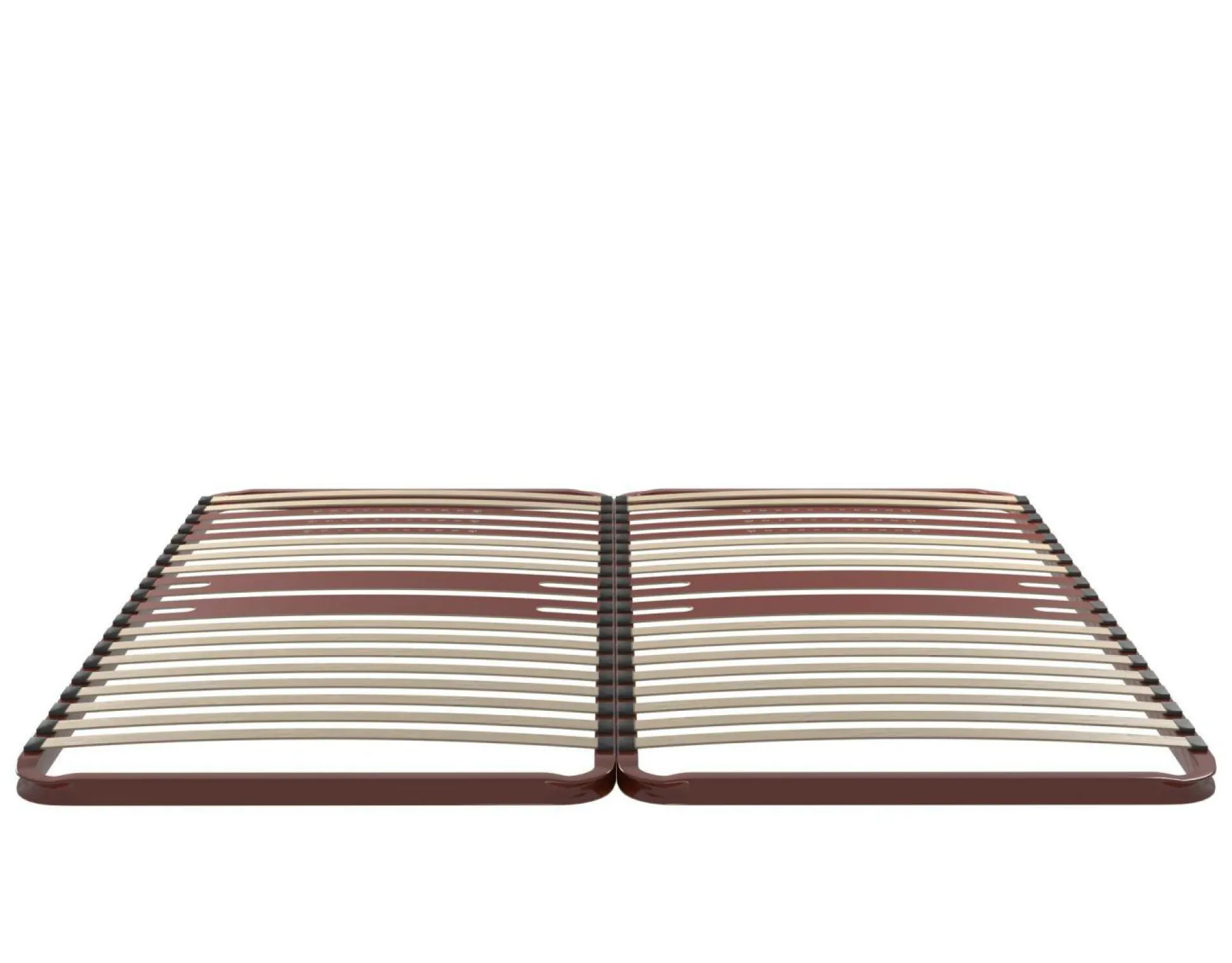 BULTEX Sommier cadre métal à lattes 5 zones 4 cm Morpho - 2 x 80 x 200 cm