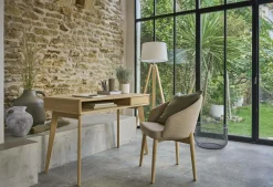 Bureau 1 tiroir bois Atia