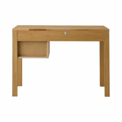 Bureau chêne massif 2 tiroirs Luminescence