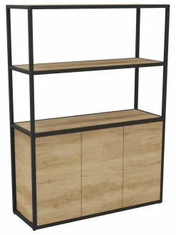 BURONOMIC Bibliothèque 3 portes Alto