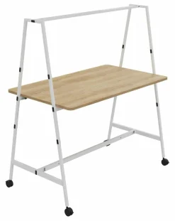 BURONOMIC Table de travail collaborative mobile Alto - Blanc - Largeur 160 cm