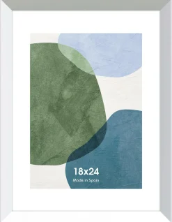 Cadre photo Galeane - Blanc - 18 x 24 cm