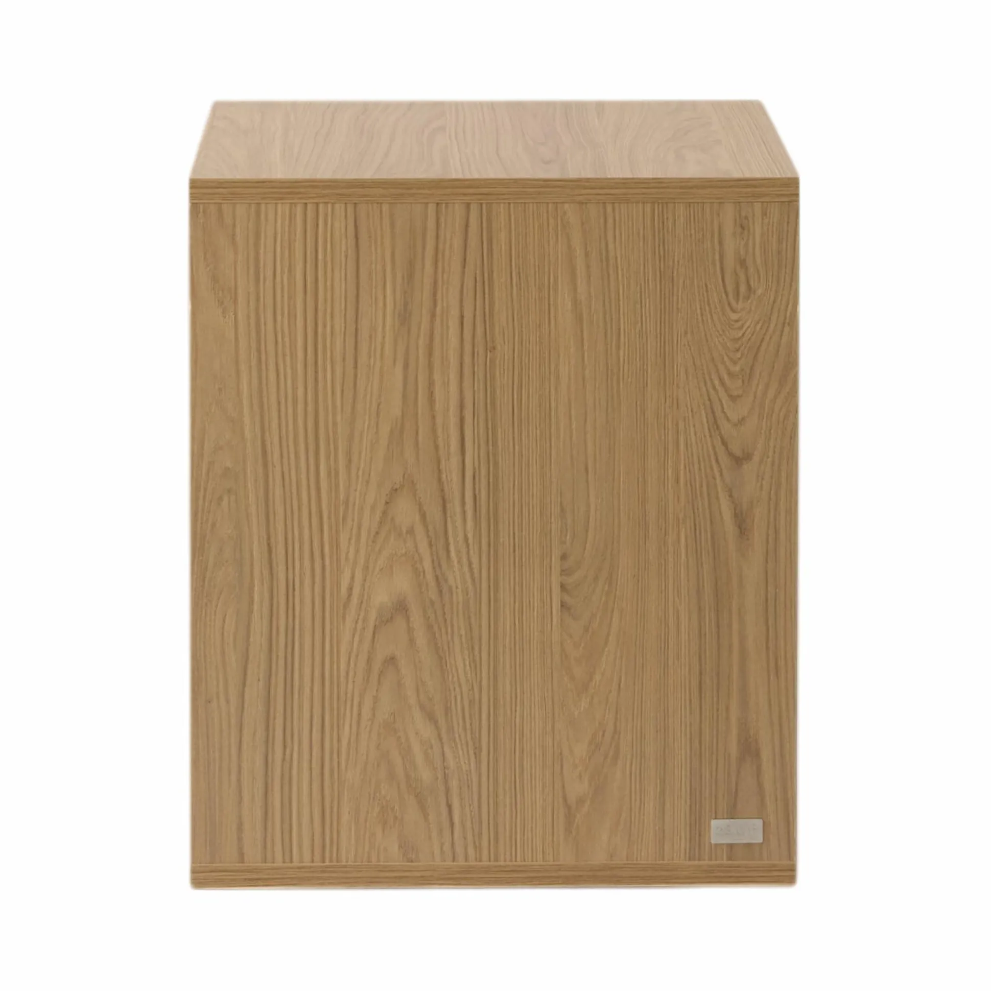 Caisson de bureau décor bois 1 tiroir 1 porte Simon