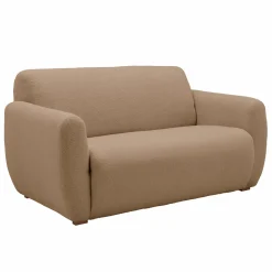 Canapé bouclette Ome - Beige - 2 places