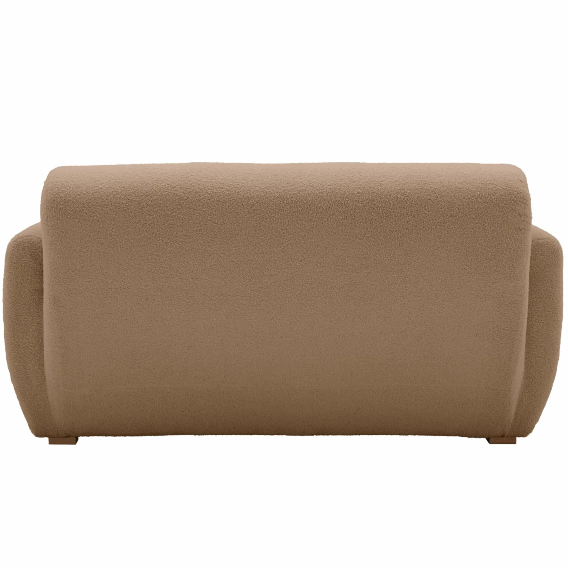 Canapé bouclette Ome - Beige - 2 places