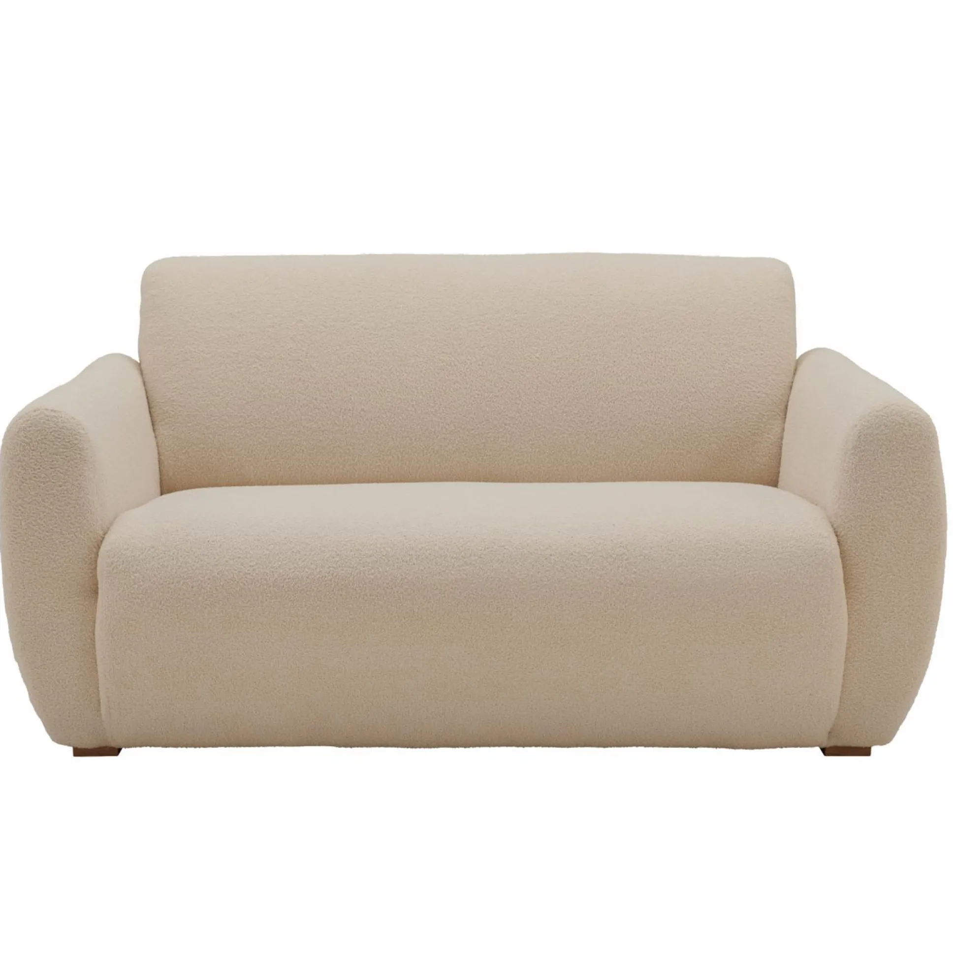 Canapé bouclette Ome - Lin - 2 places