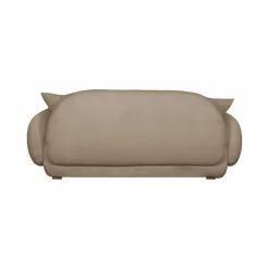 Canapé bouclette Oméga - Beige - 3 places