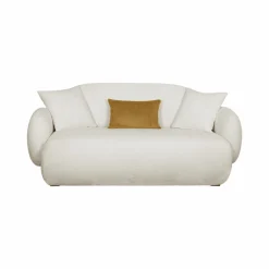 Canapé bouclette Oméga - Ivoire - Grand 2 places