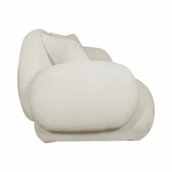 Canapé bouclette Oméga - Ivoire - Grand 2 places
