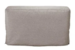 Canapé BZ tissu matelas 15 cm Guidel - Taupe - 160 x 200 cm
