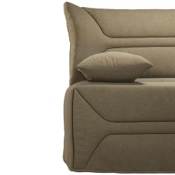 Canapé BZ tissu matelas 12 cm Garance - Sable
