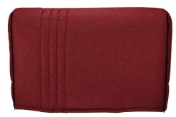 Canapé BZ tissu matelas 15 cm Genay - Griotte