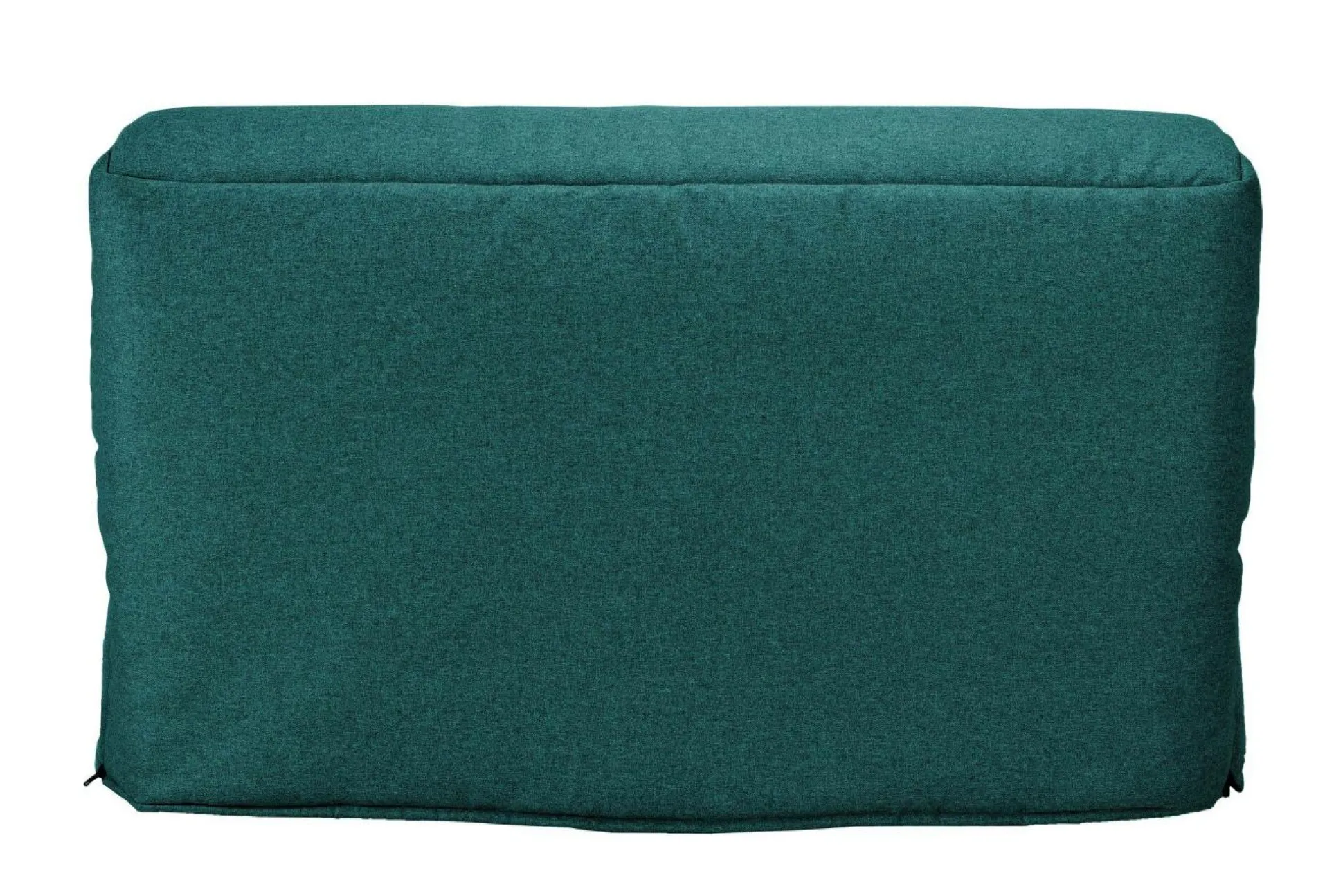 Canapé BZ tissu matelas 15 cm Guidel - Bleu Canard - 160 x 200 cm