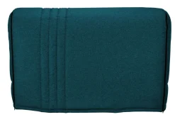 Canapé BZ tissu matelas 15 cm Genay - Bleu Marine
