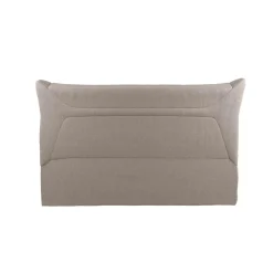 Canapé BZ tissu matelas 12 cm Garance - Taupe