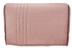 Canapé BZ tissu matelas 15 cm Genay - Rose