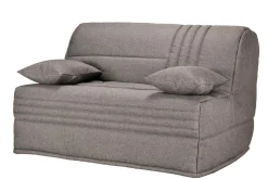 Canapé BZ tissu matelas 15 cm Genay - Taupe