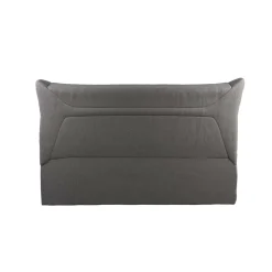 Canapé BZ tissu matelas 12 cm Garance - Gris Clair