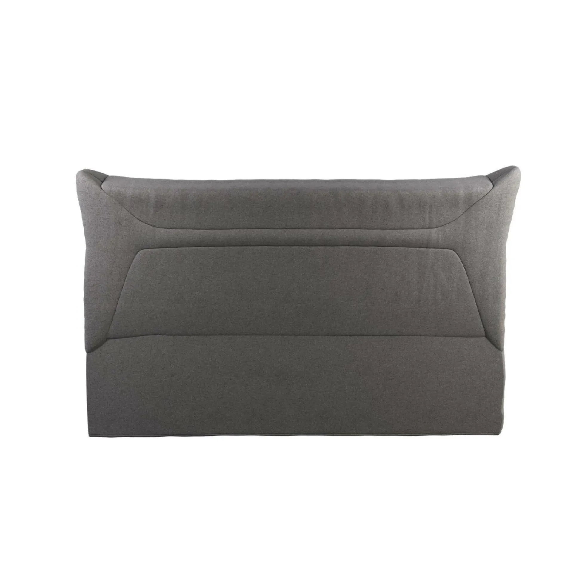 Canapé BZ tissu matelas 12 cm Garance - Gris Clair