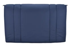 Canapé BZ tissu matelas Bultex 12 cm Gabriel - Bleu - 140 x 190 cm