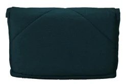 Canapé BZ tissu matelas Bultex 15 cm Gina - Bleu Marine