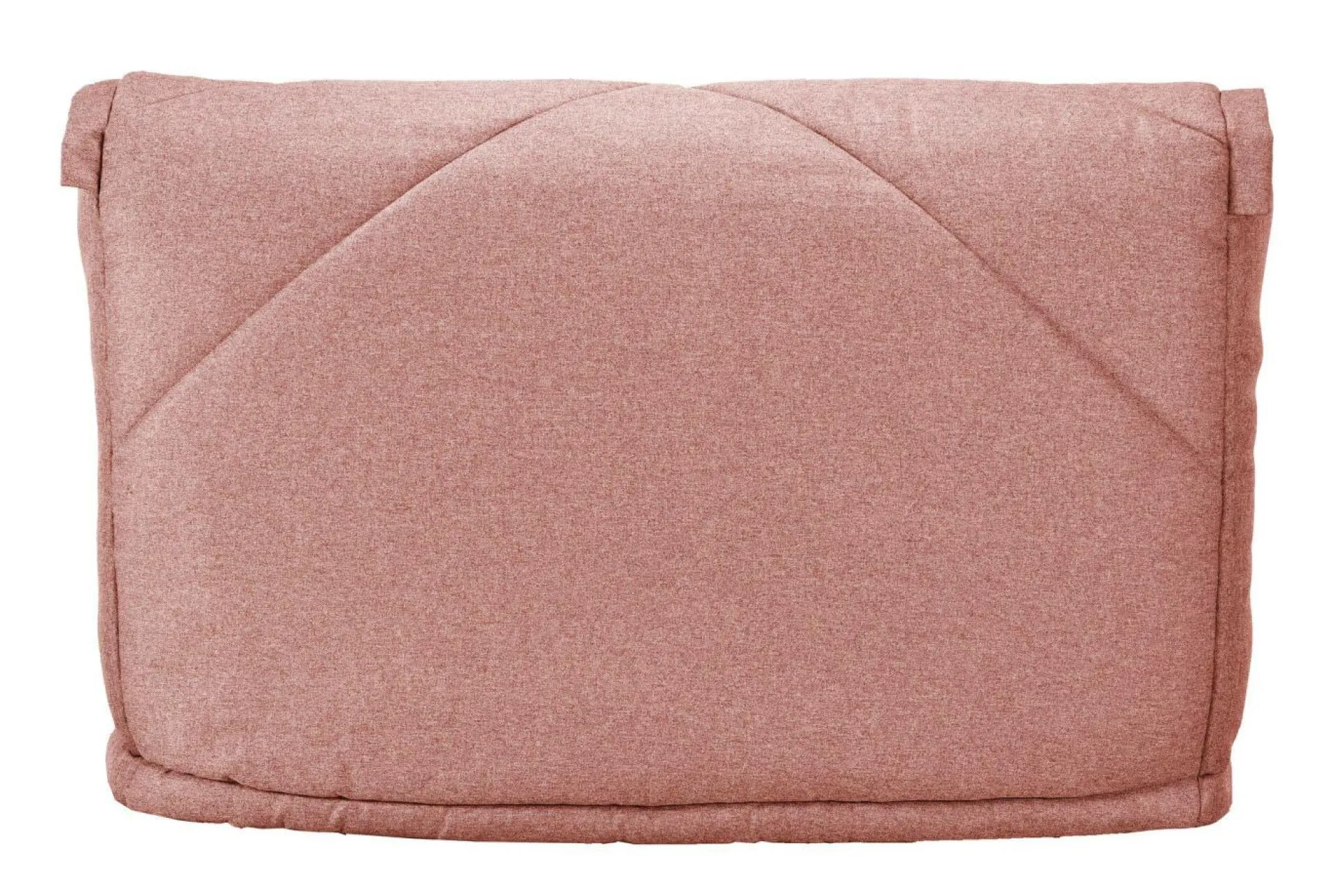Canapé BZ tissu matelas Bultex 15 cm Gina - Rose