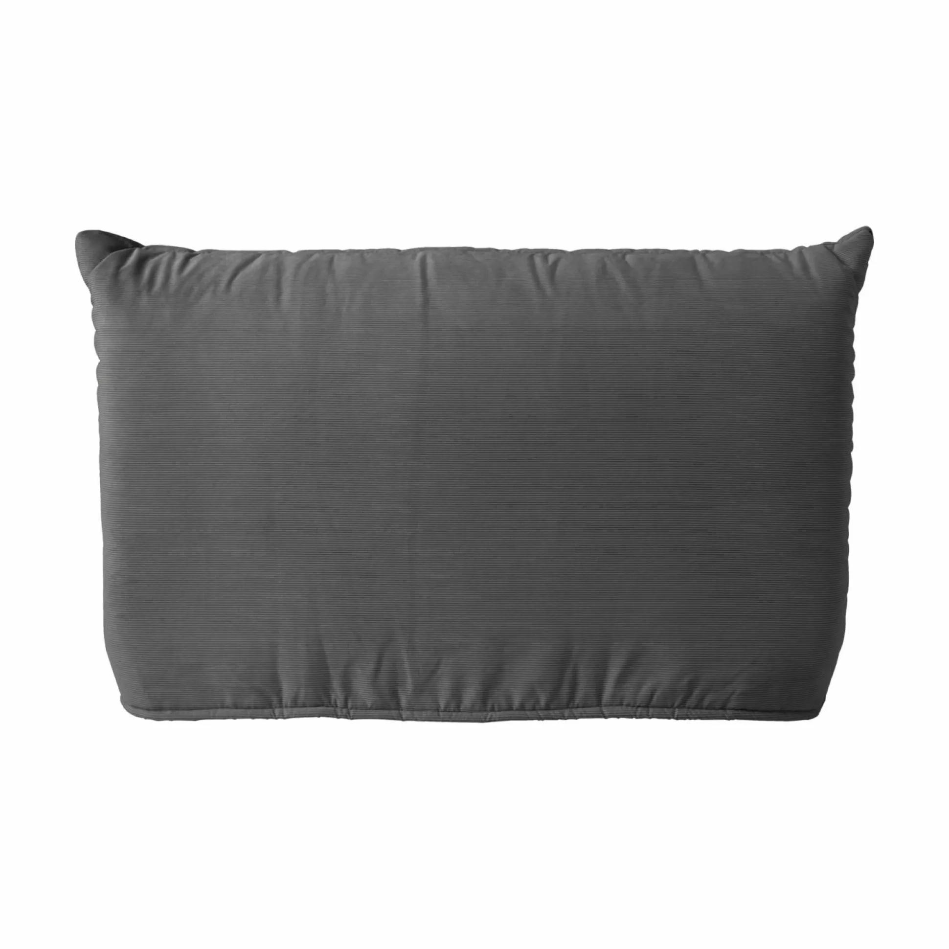 Canapé BZ velours côtelé matelas 12 cm Gaston - Anthracite