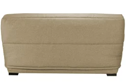 Canapé clic-clac tissu matelas 17 cm Guidel - Sable