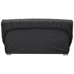 Canapé clic-clac tissu matelas Bultex 14 cm Gabriel - Anthracite
