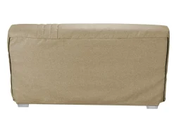 Canapé clic-clac tissu matelas 17 cm Genay - Sable